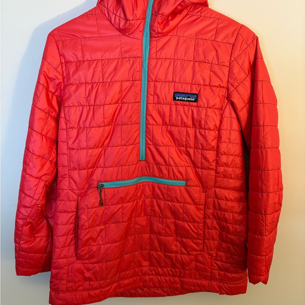 Patagonia Women’s Bright Red Puffer Jacket